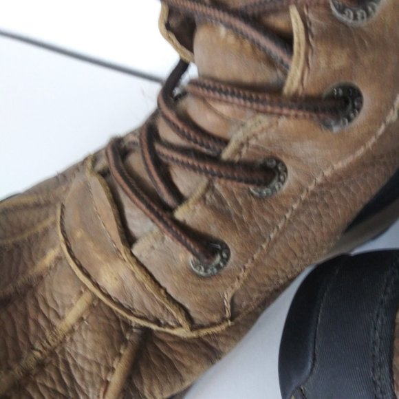 Ugg Adirondack III Tall Boots Waterproof Lace-Up Suede Leather Sherpa Size 8 - Picture 5 of 12